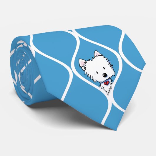 MOD Westie Neck Tie Krawatte (Gerollt)