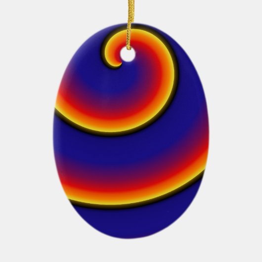 Mod Wirbel Ornament (Vorne)