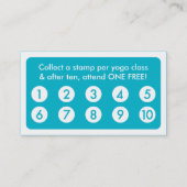 Mod Yoga-Treuekarte Treuekarte (Rückseite)