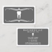 Mod Zahnarzt (farblich anpassbar) Visitenkarte (Vorne/Hinten)