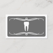 Mod Zahnarzt (farblich anpassbar) Visitenkarte (Vorderseite)