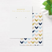 Mod Zickzack Ohrring-Display-Karten (Schreibtisch)