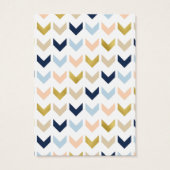 Mod Zickzack Ohrring-Display-Karten (Rückseite)