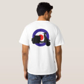 MOD-ZIEL-ROLLER-ENTWURF T-Shirt (Schwarz voll)