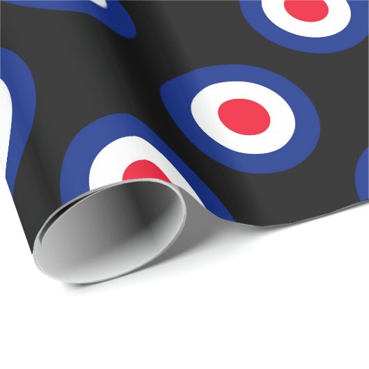 MOD Ziele Geschenkpapier (Rolleneckpunkt)