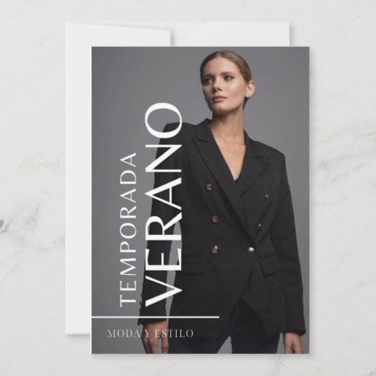 Moda diseño einladung (Vorderseite)