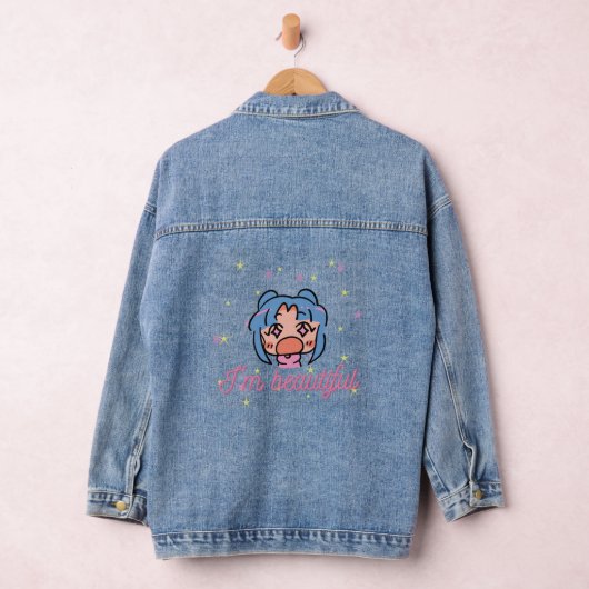 Moda Kawaii:  'I'm Beautiful Jeansjacke (Hangar)