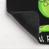 Modartis Grumpy Ew People Frog Erklärung Sarcastic Mousepad (Ecke)