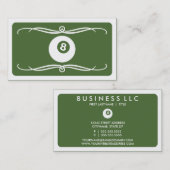 Modbillard (Farbe kundengerecht) Visitenkarte (Vorne/Hinten)