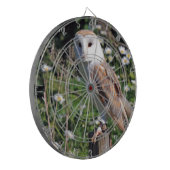 Modchic-noble Schicksals-Eule Dartscheibe (Vorderseite Links)