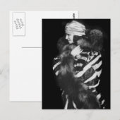 Mode, 1920er postkarte (Vorne/Hinten)