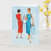 Mode 1956 karte (Gelbe Blume)
