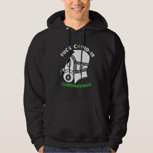 Mode 2020 Soziale Distanzierung Gasmaske Hoodie