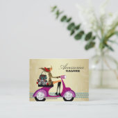 Mode-Accessoire-Geldbeutel-Schmuck-blaues Gold 2 Visitenkarte (Stehend Vorderseite)