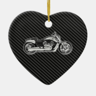 Mode-Accessoire Kohlenstoff Harley Motorrad-3D Keramik Ornament