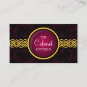 Mode-Accessoire und Schmuck Visitenkarte (Vorderseite)