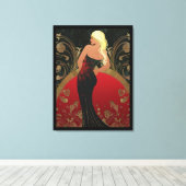 MODE-ÄHNLICH #4 LEINWANDDRUCK (Insitu (Holzboden))