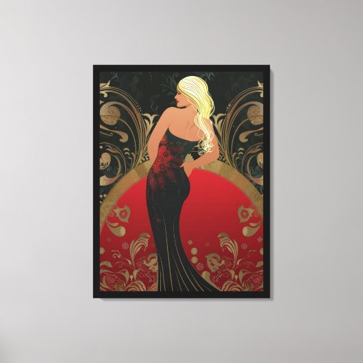 MODE-ÄHNLICH #4 LEINWANDDRUCK (Vorderseite)