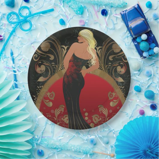 MODE-ÄHNLICH #4 PAPPTELLER (Party)