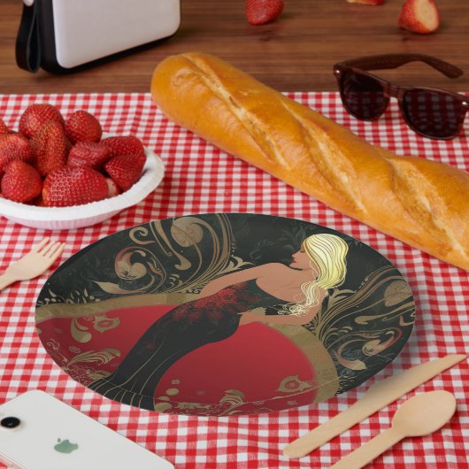 MODE-ÄHNLICH #4 PAPPTELLER (Picknick)