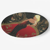 MODE-ÄHNLICH #4 PAPPTELLER (Schrägansicht)