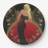 MODE-ÄHNLICH #4 PAPPTELLER (Vorderseite)