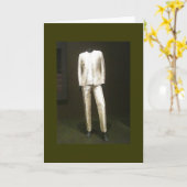 Mode am Museum - Pantsuit Karte (Gelbe Blume)