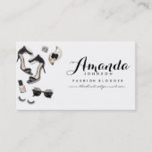 Mode-Art-Fotografie-Visitenkarte Visitenkarte (Vorderseite)