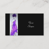 Mode-Art Visitenkarte (Rückseite)