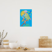 Mode auf weiblichem Poster (Küche)