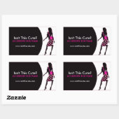 Mode-Aufkleber Rechteckiger Aufkleber (Blatt)