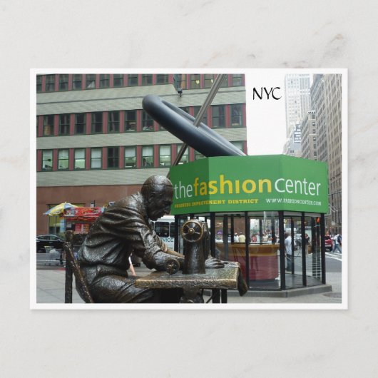 Mode avenue nyc postkarte (Vorderseite)