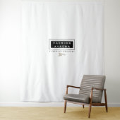 Mode-Ayasha-Logo-Modell Foto-Back-Drop Wandteppich (Beispiel)