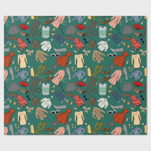 Mode/Bekleidung Geschenkpapier (Flach)