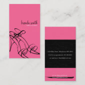 Mode-Berater-Visitenkarten Visitenkarte (Vorne/Hinten)