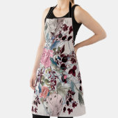 Mode-boho-Illustration mit Rose-Blume und p Schürze (InSitu)