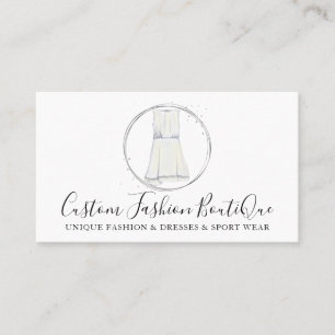 Mode-Boutique-Kleid Visitenkarte