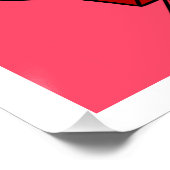 Mode: breiter Ledergürtel Poster (Ecke)