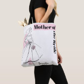 Mode Bride Pink Mutter der Braut rosa zurück Tasche (Von Nahem)