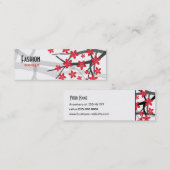Mode-Butike-Geschäfts-Karte Mini Visitenkarte (Vorne/Hinten)