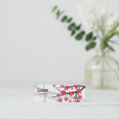 Mode-Butike-Geschäfts-Karte Mini Visitenkarte (Stehend Vorderseite)