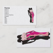 Mode-Butike-Geschäfts-Karte Visitenkarte (Vorne/Hinten)