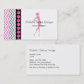 Mode-Butike-Geschäfts-Karten Visitenkarte (Vorne/Hinten)