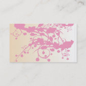 Mode-Butike oder Salon-Geschäfts-Karte Visitenkarte (Rückseite)