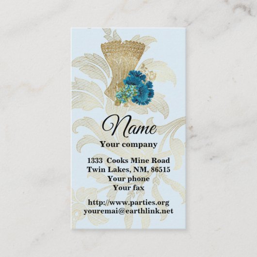 Mode Corset 4 Business Card Visitenkarte (Vorderseite)