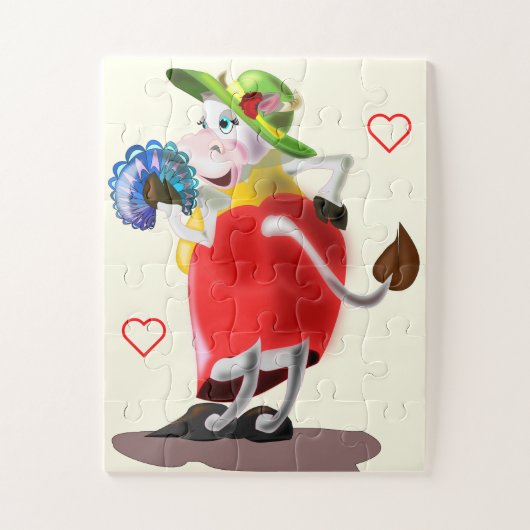 Mode Cow Puzzle (Vertikal)