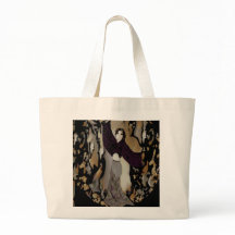 Mode-Dame Dancer auf Lila, Gold, Grau, schwarz