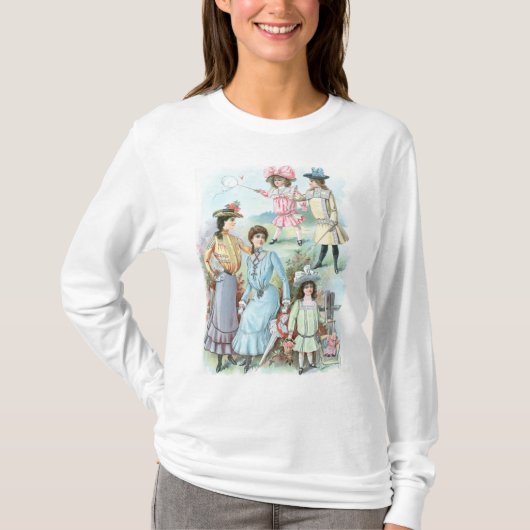 Mode der 1900er Jahre T-Shirt (Vorderseite)