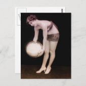 Mode der 1920er postkarte (Vorne/Hinten)