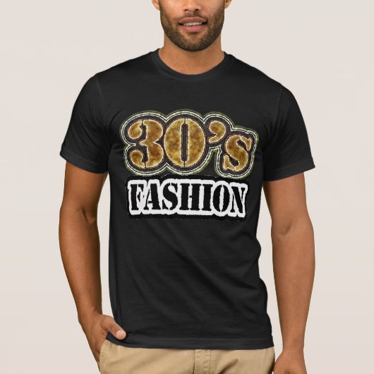 Mode der Vintagen 30er Jahre - T - Shirt (Vorderseite)